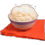 一碗煮熟了的白米饭