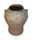 09000061: Vase moulé crevette en terre cuite D21*27cm