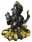 09102692: Ganesh assis noir & or 20cm