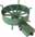 07861002: wok cooker A/P steel 340B 11kw 21cm