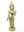 09001787: 圆底座泰国大臀部女神黄铜像 3.28kg