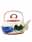 09090287: Flat Porcelain Teapot 1.2L