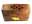 09102683: Wooden INCENSE HOLDER HUT Buddha 8.5*5.5*5.5cm 1pc