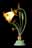 09120031: Lampe de table fleur