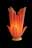 09120032: Lampe de table fleur flamme