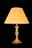 09120058: Lampe de table verre