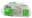 09131631: Bol Saladier Cristal Plastique pour Sushi 250cc 60pc