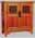 22221998: small cupboard with 2 carved doors